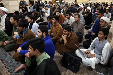 تصاویر/ درس اخلاق آیت‌الله العظمی سبحانی