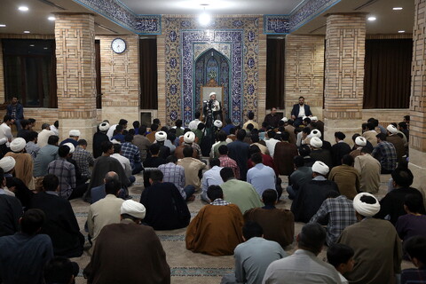 تصاویر/ درس اخلاق آیت‌الله العظمی سبحانی