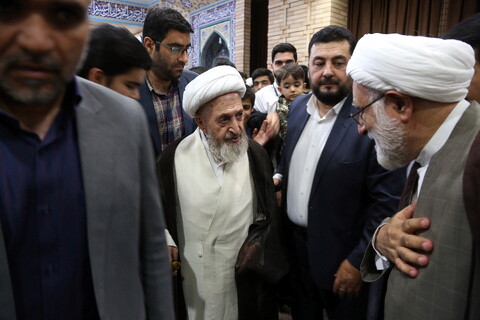 تصاویر/ درس اخلاق آیت‌الله العظمی سبحانی