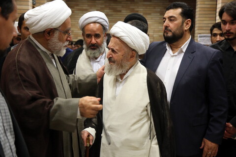 تصاویر/ درس اخلاق آیت‌الله العظمی سبحانی