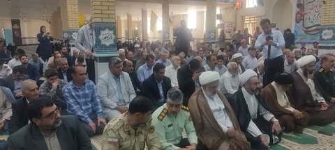 تصاویر/برگزاری آیین تکریم و معارفه امام‌جمعه شهرستان دهلران