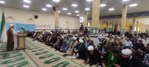 تصاویر/برگزاری آیین تکریم و معارفه امام‌جمعه شهرستان دهلران