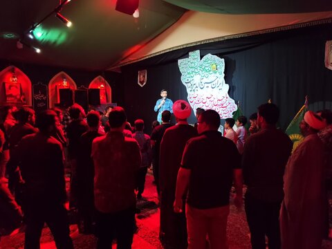 تصاویر/ مراسم هفتگی هیئت رزمندگان اسلام میبد