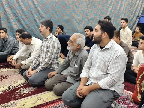 تصاویر/ مراسم هفتگی هیئت رزمندگان اسلام میبد