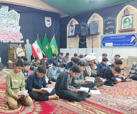 تصاویر/ مراسم هفتگی هیئت رزمندگان اسلام میبد