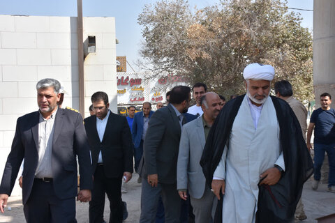 تصاویر/ ازدید و برگزاری جلسه بررسی مشکلات اهالی گردفرامرز شاهدیه یزد