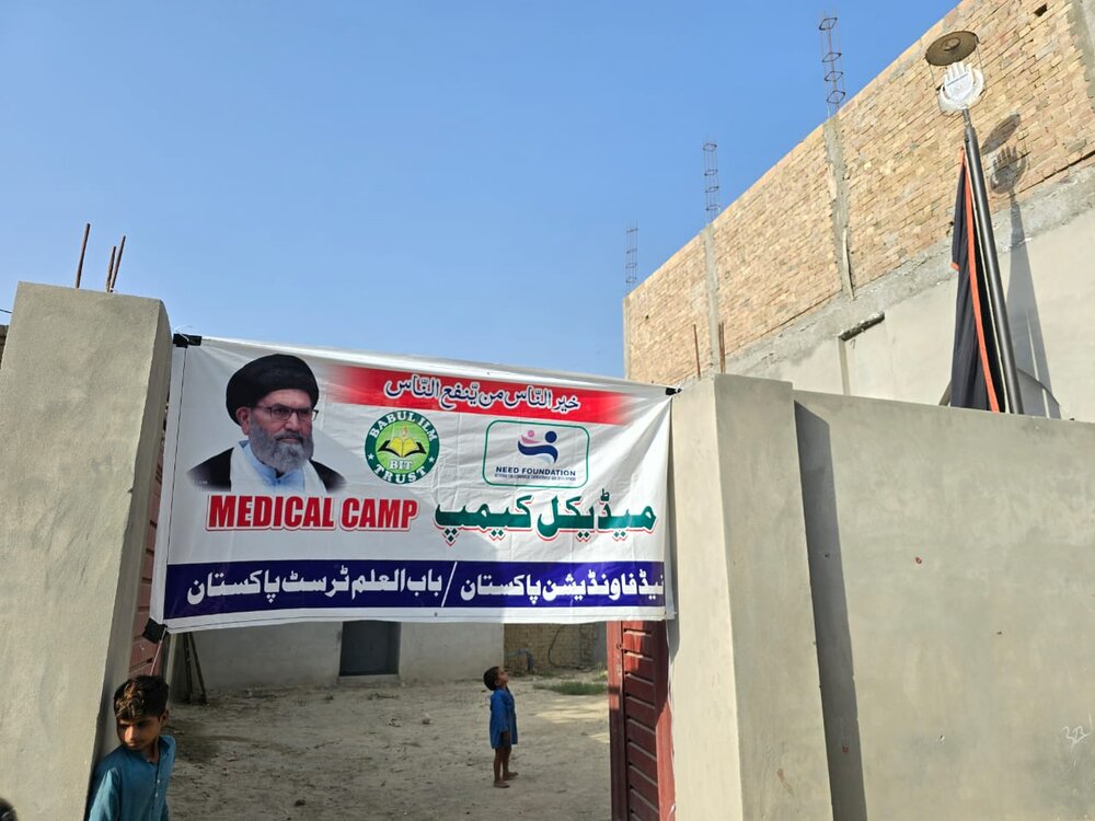 سیلاب زدگان کی داد رسی کے لیے تحصیل علی پور ضلع مظفرگڑھ میں چھٹے میڈیکل کیمپ کا قیام