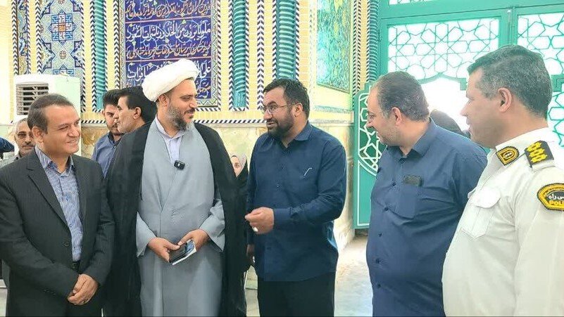 بازدید امام جمعه بخش عقدا از خدمات جهادی تیم دندان‌پزشکان قرارگاه جهادی شهید هادی+فیلم