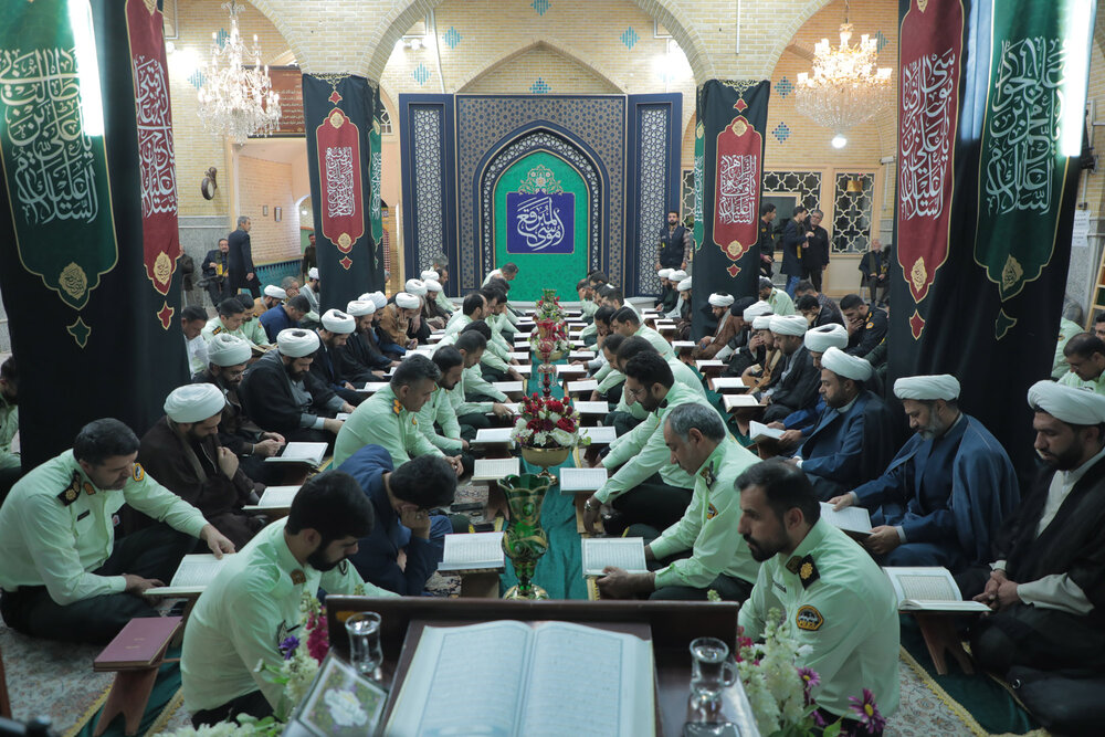 تصاویر/ محفل انس با قرآن به مناسبت رحلت حضرت موسی مبرقع(ع)