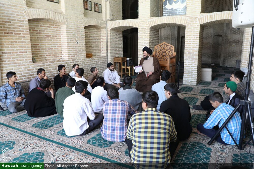 امور آموزشی مدرسه علمیه امام خمینی (ره) یزد بررسی شد +تصاویر