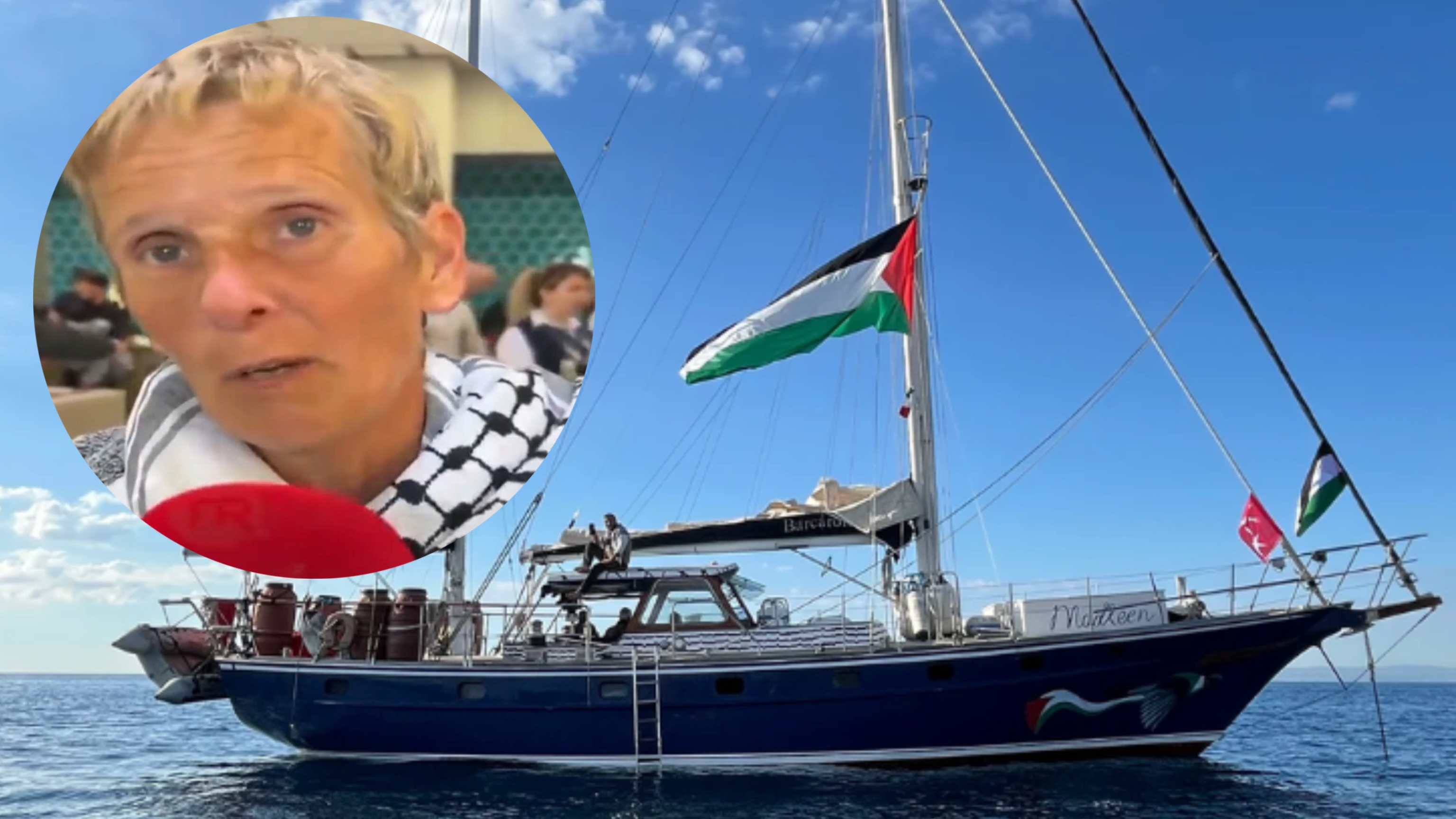 গাজার দিগন্তে পৌঁছেও থেমে গেল মানবতার জাহাজ/ভিডিও