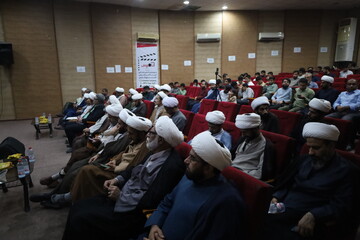 تصاویر/ تکریم و معارفه مدیر مدرسه علمیه امام علی (ع) میناب