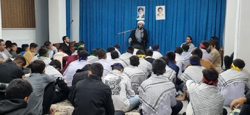 تصاویر/ برگزاری هیئت هفتگی نوجوانان در شاهین دژ