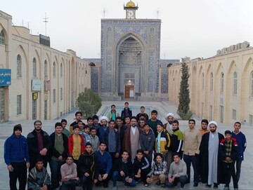 طلاب مدرسه علمیه محمودیه کرمان یاد واقعه مسجد جامع را گرامی داشتند+تصاویر