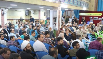 تصاویر/ بزرگداشت شهدای دفاع مقدس در مسجد افسریه