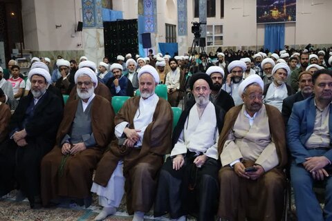 تصاویر/ همایش سالانه تجلیل از ائمه جماعات شهرستان رفسنجان