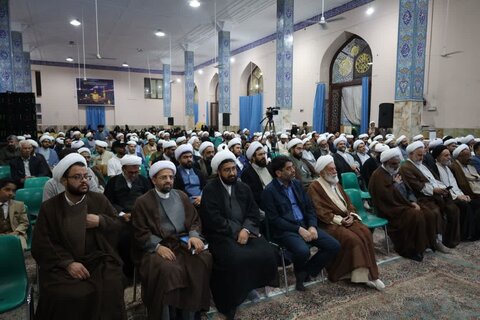 تصاویر/ همایش سالانه تجلیل از ائمه جماعات شهرستان رفسنجان