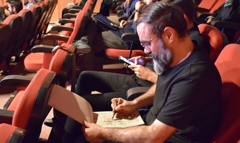 تصاویر/ رونمایی از فونت یحیی سنوار