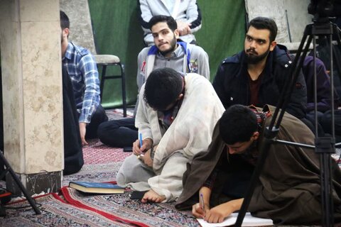 تصاویر/ درس اخلاق مدرسه علمیه امام القائم(عج)