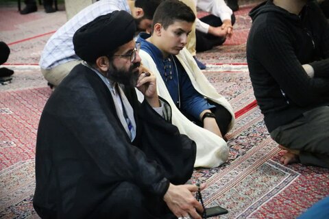 تصاویر/ درس اخلاق مدرسه علمیه امام القائم(عج)