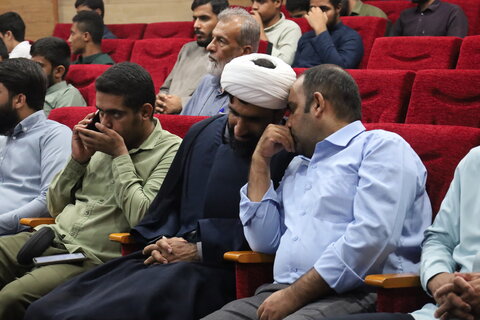 تصاویر/تکریم و معارفه مدیر مدرسه علمیه امام علی (ع) میناب