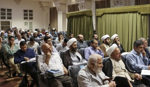 تصاویر/ درس اسفار حجت الاسلام والمسلمین یزدان پناه در مدرسه عالی شهید مطهری(ره)