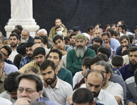 تصاویر/ درس اسفار حجت الاسلام والمسلمین یزدان پناه در مدرسه عالی شهید مطهری(ره)