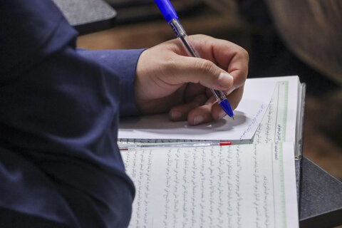 تصاویر/ درس اسفار حجت الاسلام والمسلمین یزدان پناه در مدرسه عالی شهید مطهری(ره)