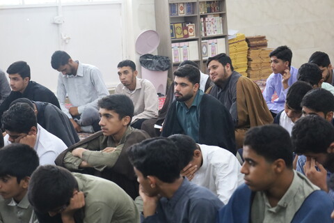 تصاویر/ دیدار نماینده ولی فقیه در استان با طلاب مدرسه علمیه امام علی (ع) میناب