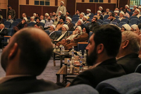تصاویر/ همایش ملی عالم ربانی سالک توحیدی علامه حسن زاده آملی