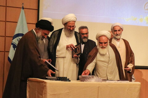 تصاویر/ همایش ملی عالم ربانی سالک توحیدی علامه حسن زاده آملی