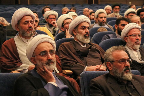 تصاویر/ همایش ملی عالم ربانی سالک توحیدی علامه حسن زاده آملی