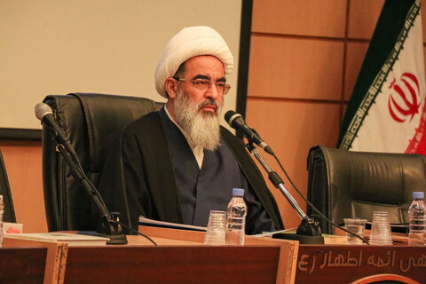 تصاویر/ همایش ملی عالم ربانی سالک توحیدی علامه حسن زاده آملی