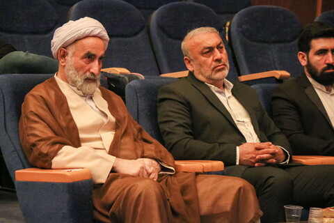 تصاویر/ همایش ملی عالم ربانی سالک توحیدی علامه حسن زاده آملی