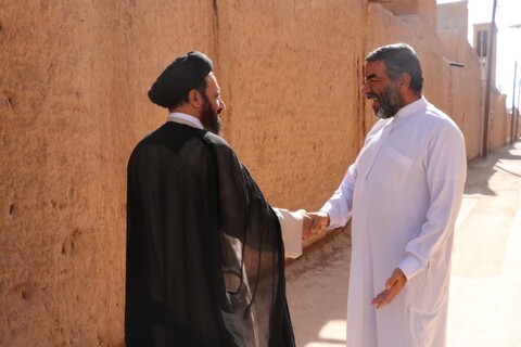 تصاویر| بازدید معاون تبلیغ حوزه علمیه اصفهان از مبلغین هجرت شهرستان نائین