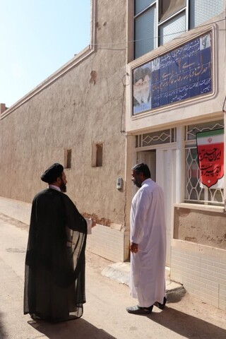 تصاویر| بازدید معاون تبلیغ حوزه علمیه اصفهان از مبلغین هجرت شهرستان نائین