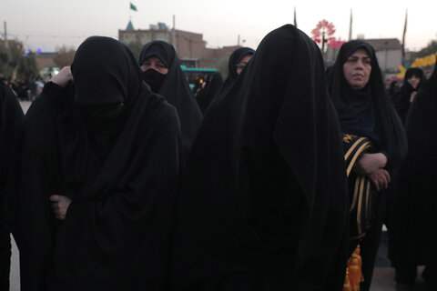 تصاویر/ دسته عزاداری خدام بقاع متبرکه قم به مناسبت سالروز رحلت امامزاده موسی مبرقع(ع)