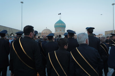 تصاویر/ دسته عزاداری خدام بقاع متبرکه قم به مناسبت سالروز رحلت امامزاده موسی مبرقع(ع)