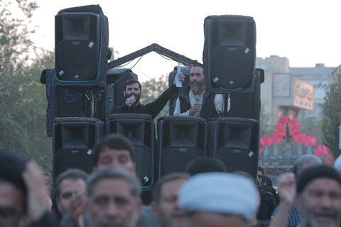 تصاویر/ دسته عزاداری خدام بقاع متبرکه قم به مناسبت سالروز رحلت امامزاده موسی مبرقع(ع)