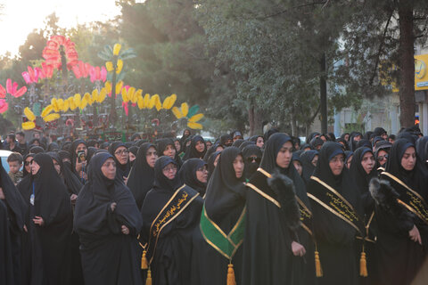 تصاویر/ دسته عزاداری خدام بقاع متبرکه قم به مناسبت سالروز رحلت امامزاده موسی مبرقع(ع)