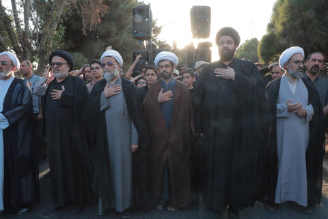 تصاویر/ دسته عزاداری خدام بقاع متبرکه قم به مناسبت سالروز رحلت امامزاده موسی مبرقع(ع)