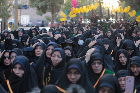 تصاویر/ دسته عزاداری خدام بقاع متبرکه قم به مناسبت سالروز رحلت امامزاده موسی مبرقع(ع)