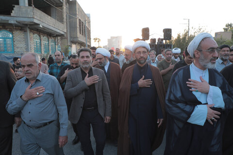 تصاویر/ دسته عزاداری خدام بقاع متبرکه قم به مناسبت سالروز رحلت امامزاده موسی مبرقع(ع)