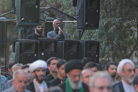 تصاویر/ دسته عزاداری خدام بقاع متبرکه قم به مناسبت سالروز رحلت امامزاده موسی مبرقع(ع)