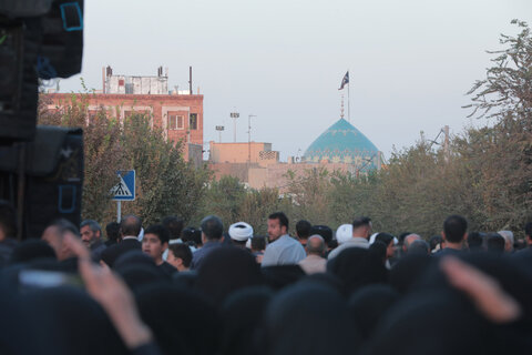 تصاویر/ دسته عزاداری خدام بقاع متبرکه قم به مناسبت سالروز رحلت امامزاده موسی مبرقع(ع)