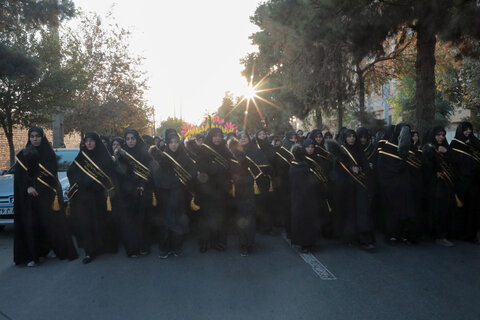 تصاویر/ دسته عزاداری خدام بقاع متبرکه قم به مناسبت سالروز رحلت امامزاده موسی مبرقع(ع)