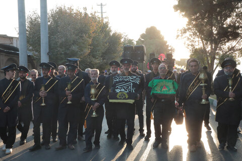 تصاویر/ دسته عزاداری خدام بقاع متبرکه قم به مناسبت سالروز رحلت امامزاده موسی مبرقع(ع)