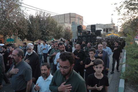 تصاویر/ دسته عزاداری خدام بقاع متبرکه قم به مناسبت سالروز رحلت امامزاده موسی مبرقع(ع)