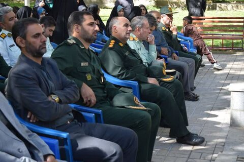 تصاویر/ گرامیداشت چهاردهمین سالگرد تدفین شهدای گمنام در شهرستان بیجار