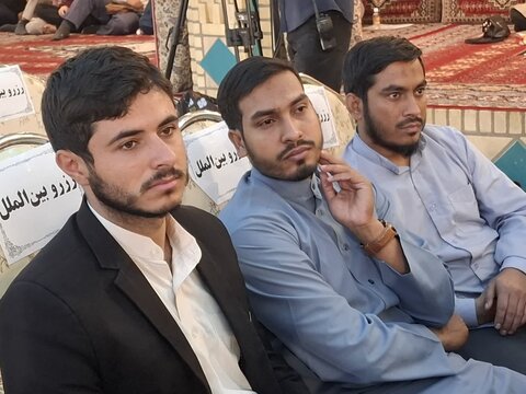 تصاویر/ حضور طلاب جامع المصطفی در جشنواره بین‌المللی گردشگری مرنجاب